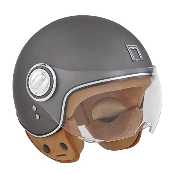Casque Moto Jet Idol Titanium Mat | NOX - LE PRATIQUE DU MOTARD