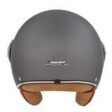 Casque Moto Jet Idol Titanium Mat | NOX - LE PRATIQUE DU MOTARD