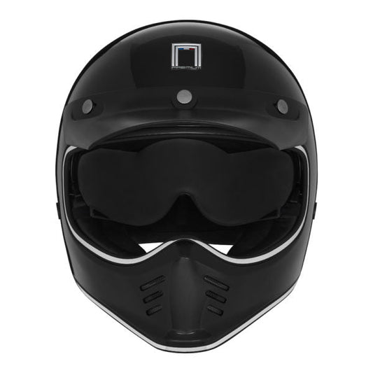 Casque Moto Seventy II Noir Brillant | NOX - LE PRATIQUE DU MOTARD