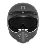 Casque Moto Seventy II Titanium Mat | NOX - LE PRATIQUE DU MOTARD