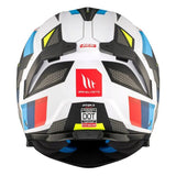 Casque moto modulable ATOM SV2 BAST A0 BLEU/NOIR/ROUGE BRILLANT (ECE 22.06) - LE PRATIQUE DU MOTARD