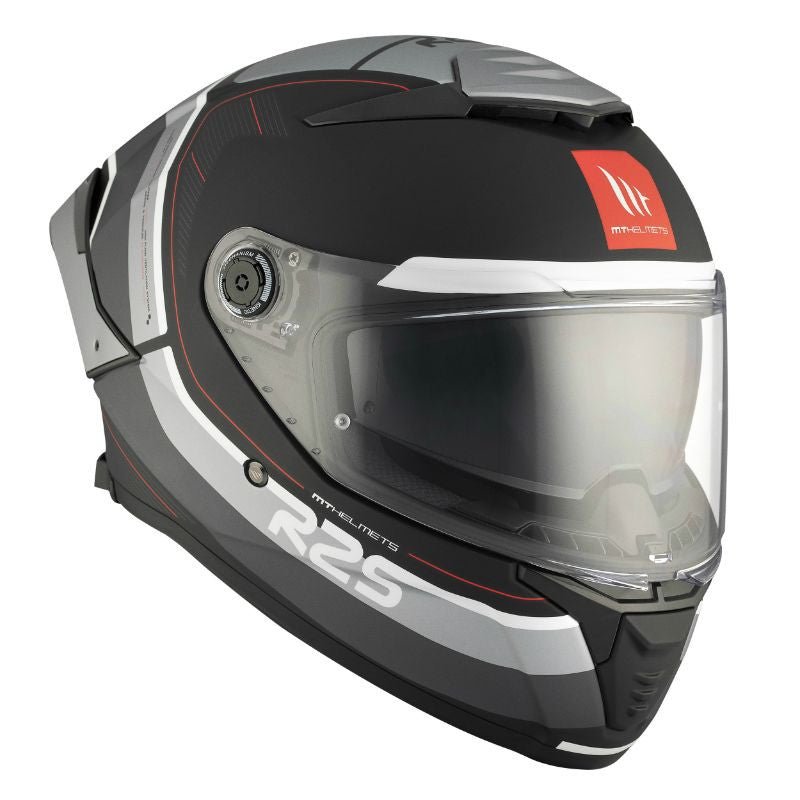 Casque intégral MT Helmets R25 – Design sport, confort haut de gamme - LE PRATIQUE DU MOTARD