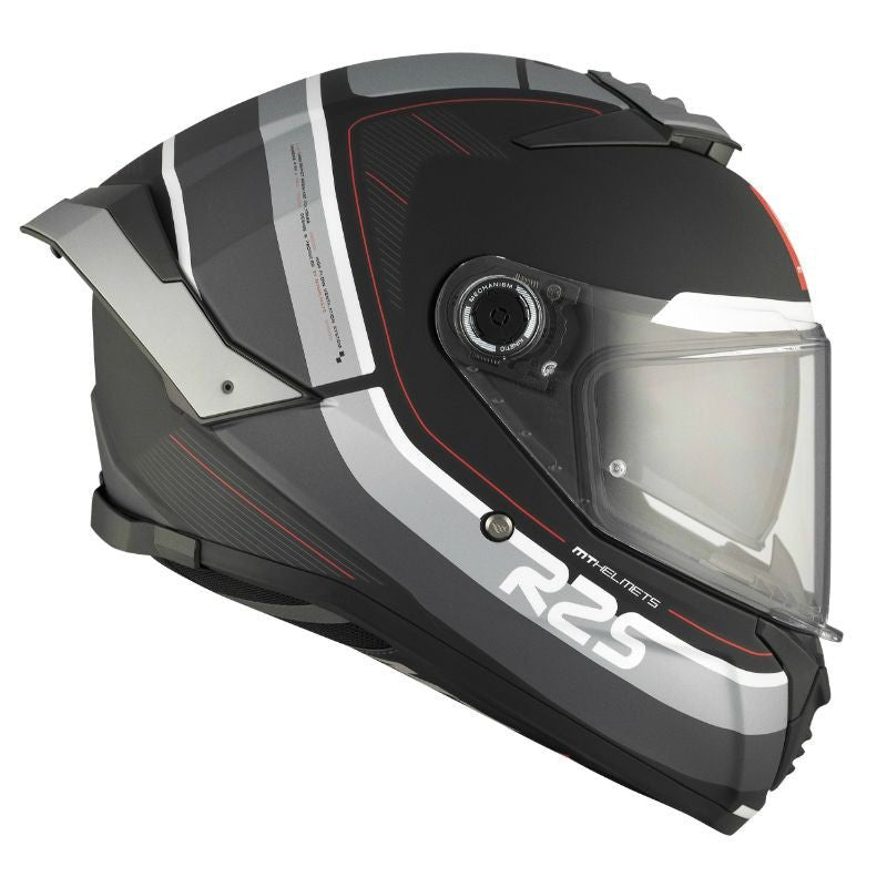 Casque intégral MT Helmets R25 – Design sport, confort haut de gamme - LE PRATIQUE DU MOTARD