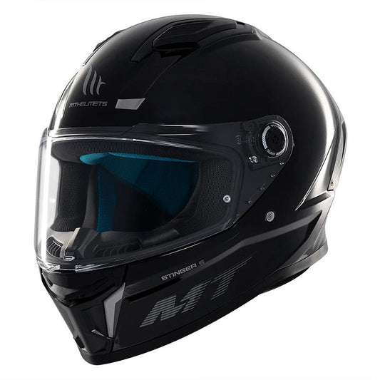 Casque moto Intégrale | MT STINGER 2 NOIR BRILLANT - LE PRATIQUE DU MOTARD