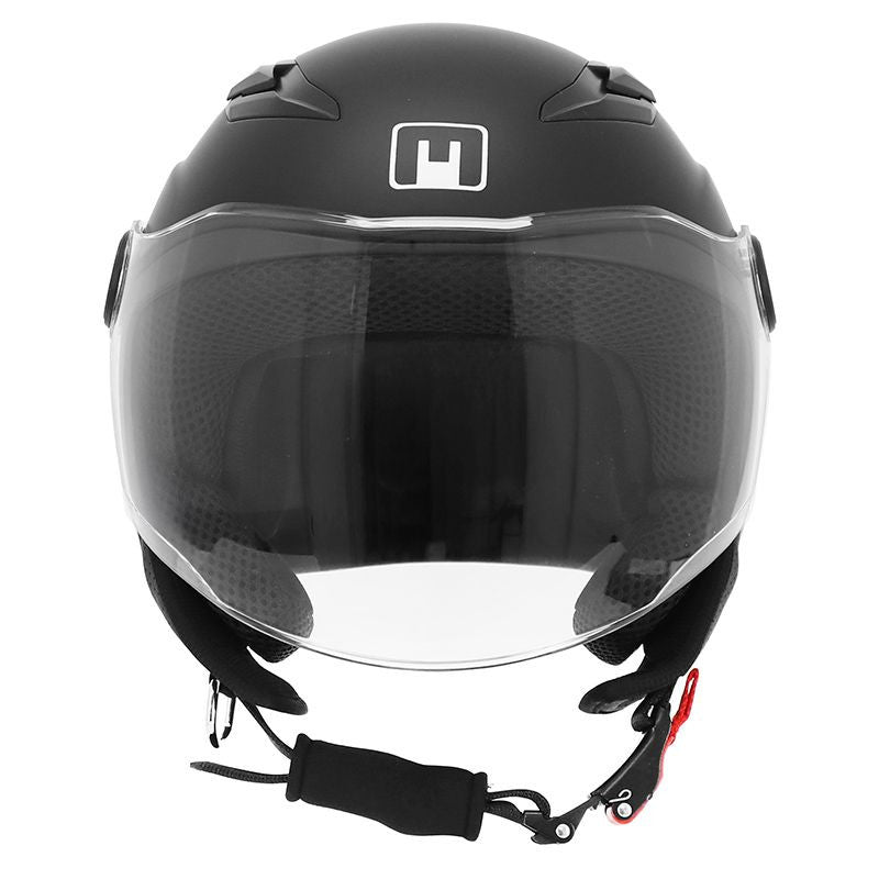 Casque Moto Enfant Jet Play Noir Mat — Protection ECE 22.06 - LE PRATIQUE DU MOTARD