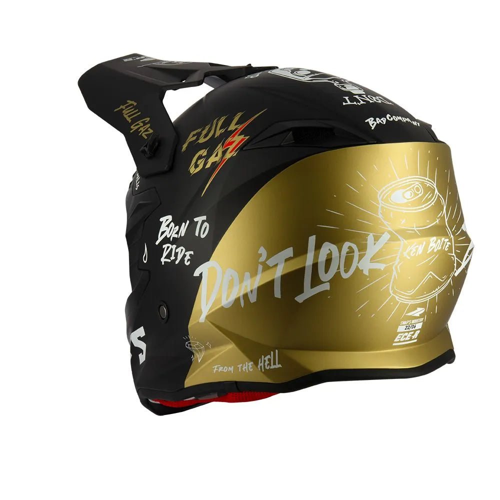 Casque moto cross - Faster FullGaz S849 - LE PRATIQUE DU MOTARD