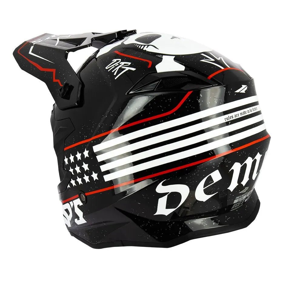 Casque moto cross - DEMON SWAPS S849 - LE PRATIQUE DU MOTARD