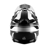 Casque moto cross Noir et Blanc -  FASTER
