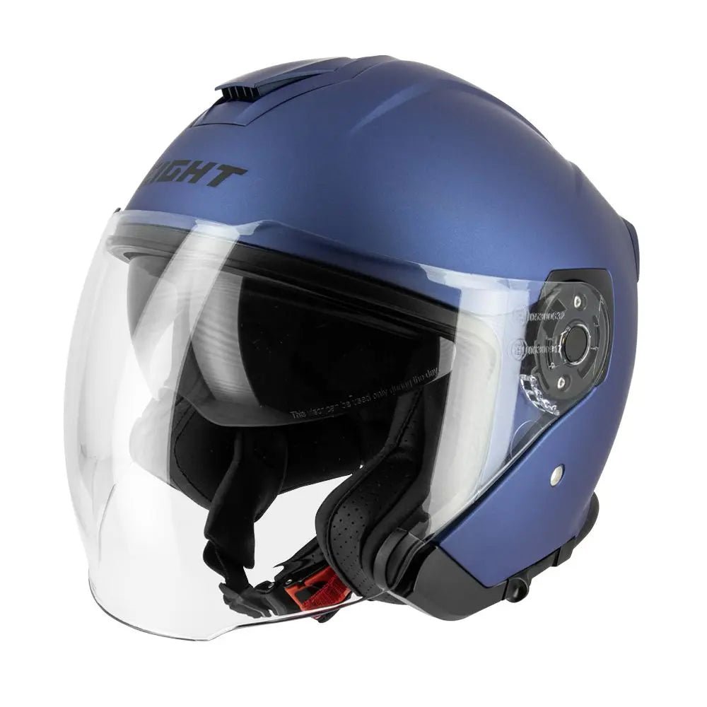 Casque Moto Jet Bleu pailleté | S770 KYLE - LE PRATIQUE DU MOTARD