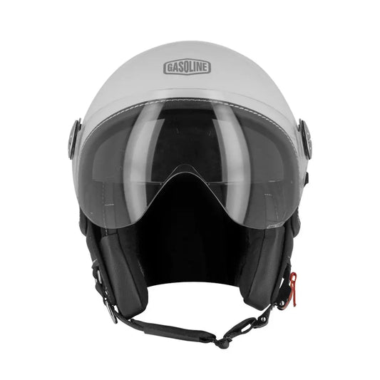 Casque jet moto blanc - LE PRATIQUE DU MOTARD