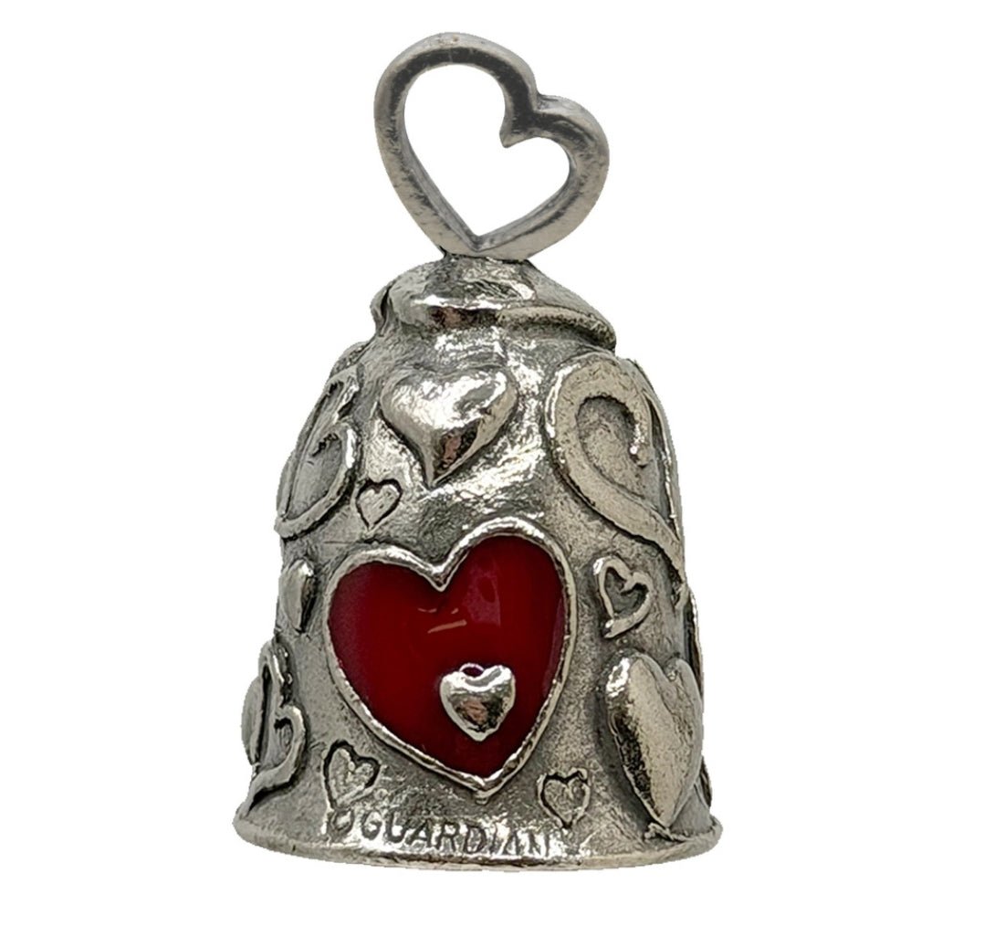 Cloche Guardian Bell® - Modèle Cœur Rouge Passion (Exclusivité 2026)