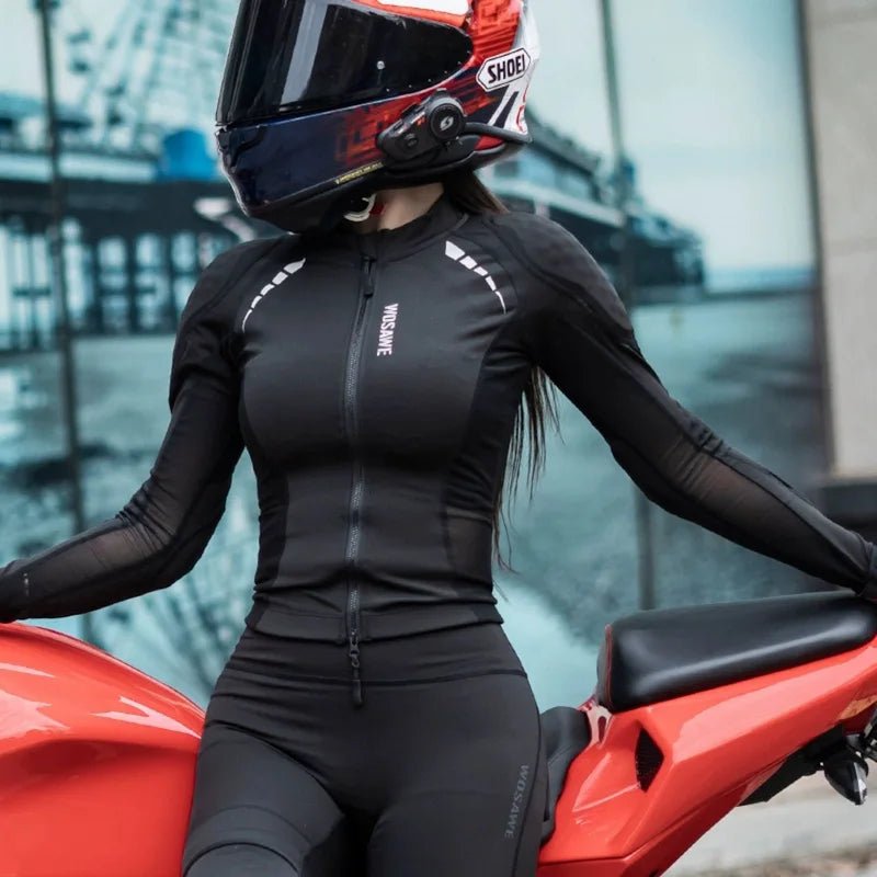 VALKYRIA™ | Gilet Moto Femme Été – Sécurité CE, Confort Respirant & Style Unique - LE PRATIQUE DU MOTARD