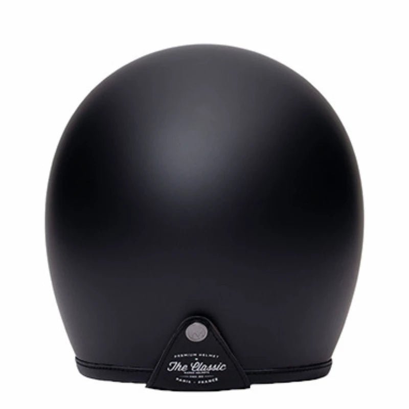 Casque Jet Vintage THE CLASSIC – Triple Black | Marko - LE PRATIQUE DU MOTARD