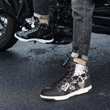 Men's motorcycle sneakers - Green