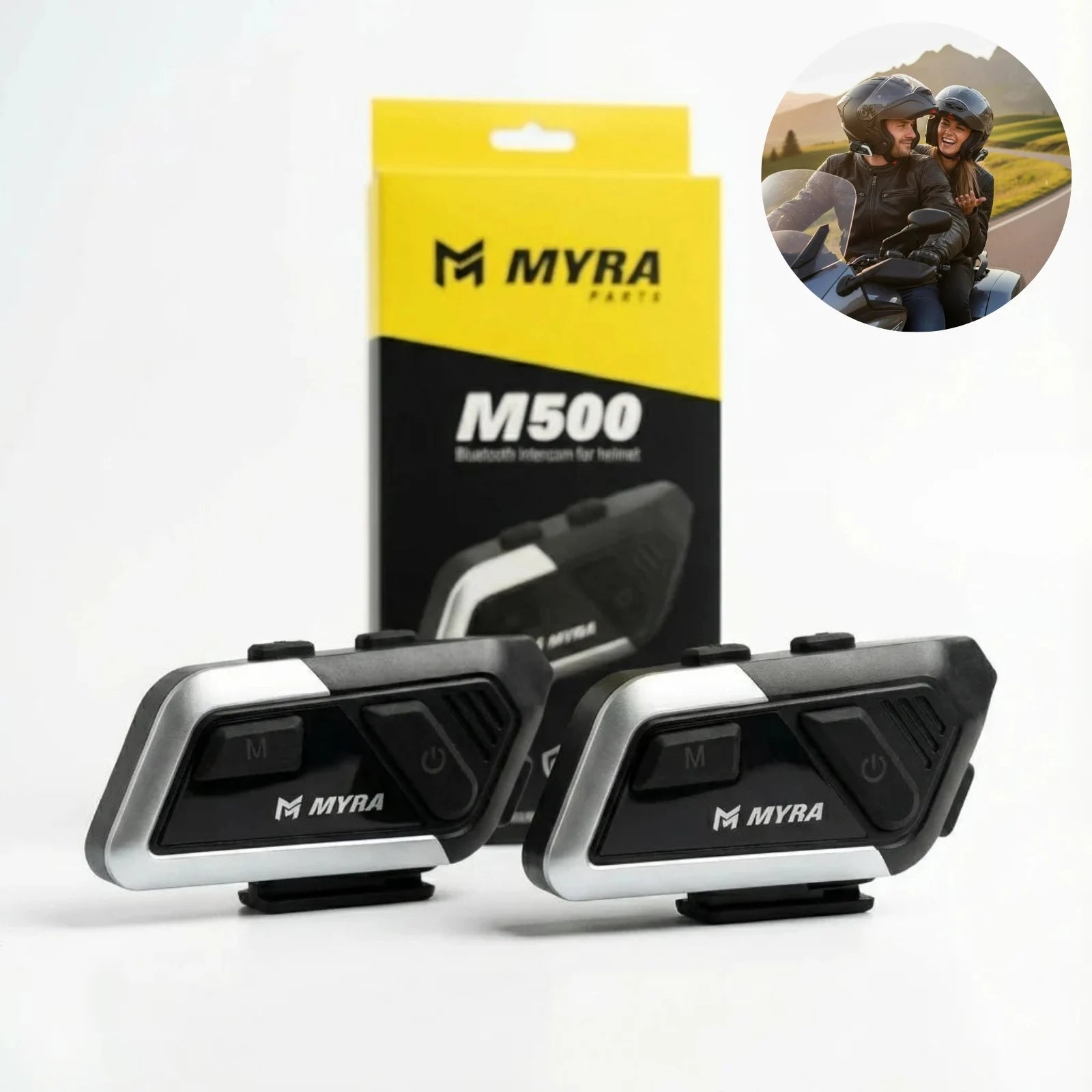 Intercom M500™ : La technologie Bluetooth 5.3 au prix juste. - LE PRATIQUE DU MOTARD