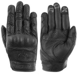 Gant moto été cuir AustinLegend™ homologué CE vue générale paire