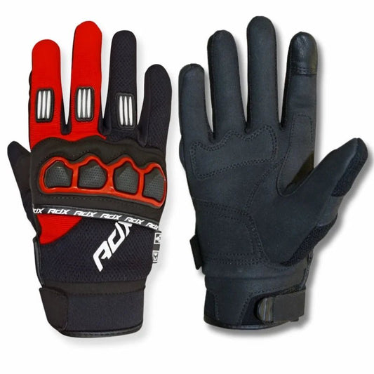 Gants Moto cross rouge et noir - Coqué & Homologué - LE PRATIQUE DU MOTARD