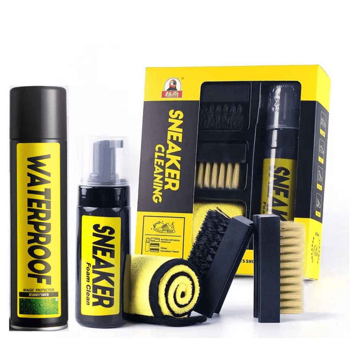 Kit Pro Nettoyage Chaussures + Spray Waterproof — Résultat Garanti - LE PRATIQUE DU MOTARD