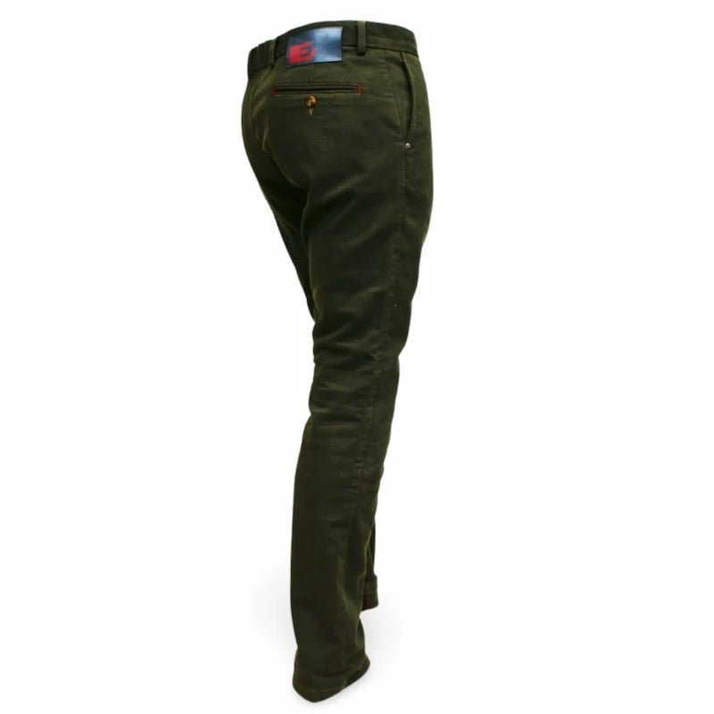 Pantalon/jeans moto homme Armalith/Kevlar | Homologué AAA | Chino Riviera kaki - LE PRATIQUE DU MOTARD