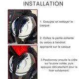 Crete pour casque moto - LE PRATIQUE DU MOTARD