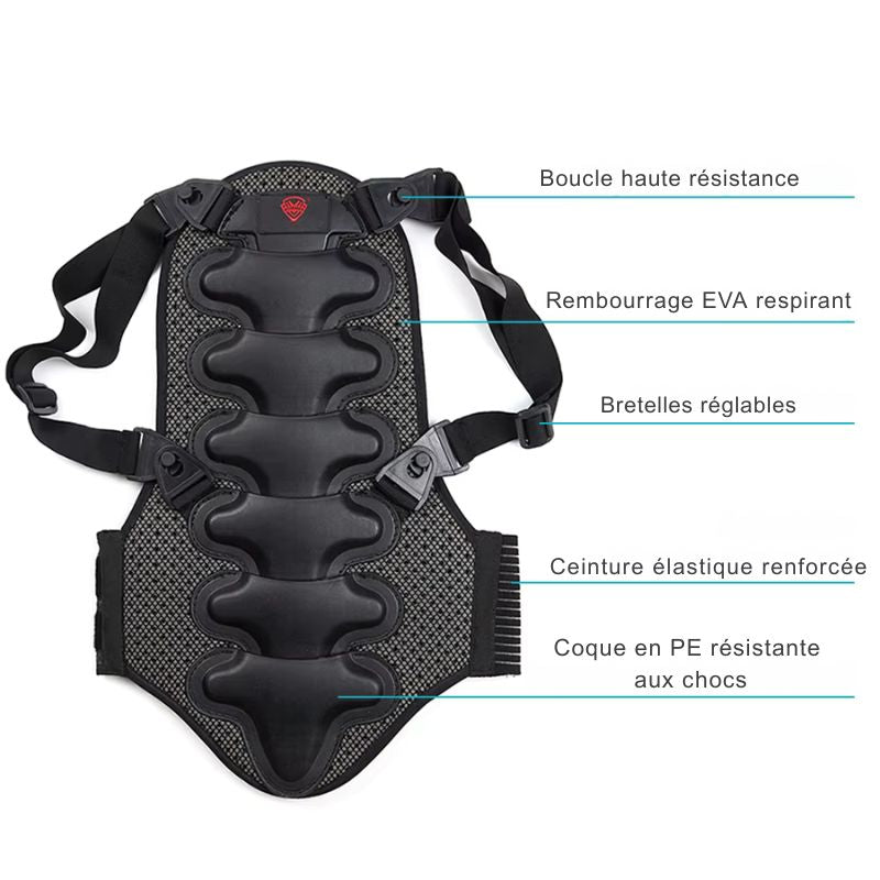 Protection Dorsale Moto | CoolSpine™ - LE PRATIQUE DU MOTARD