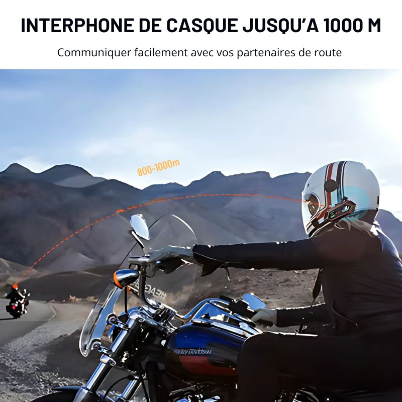 Intercom de casque moto Bluetooth | EARCOM™ - LE PRATIQUE DU MOTARD