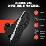 IRONRIDE™ Sneakers Moto Urbaines – Renfort Malléole & Zip - LE PRATIQUE DU MOTARD