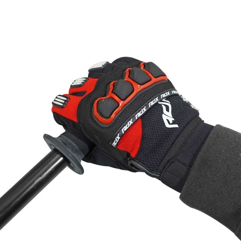 Gants Moto cross rouge et noir - Coqué & Homologué - LE PRATIQUE DU MOTARD