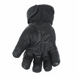 Waterproof Winter Leather Motorcycle Gloves | Approved