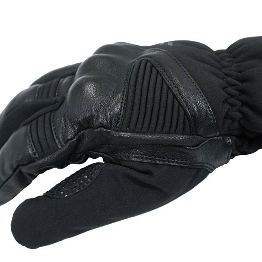 Waterproof Winter Leather Motorcycle Gloves | Approved