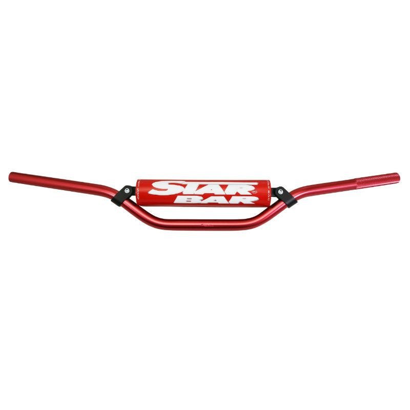 Guidon Moto Cross Rouge Alu - Performance et Confort - LE PRATIQUE DU MOTARD