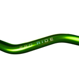 Guidon Alu KRM Pro Ride Vert - Confort & Performance - LE PRATIQUE DU MOTARD