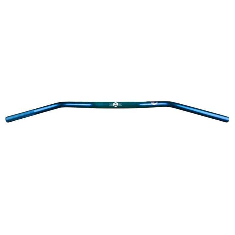 Guidon haute performance KRM Pro Ride oversize diam 28,6mm | ALU bleu + mousse - LE PRATIQUE DU MOTARD