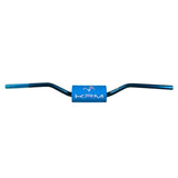 Guidon haute performance KRM Pro Ride oversize diam 28,6mm | ALU bleu + mousse - LE PRATIQUE DU MOTARD