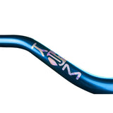 Guidon haute performance KRM Pro Ride oversize diam 28,6mm | ALU bleu + mousse - LE PRATIQUE DU MOTARD