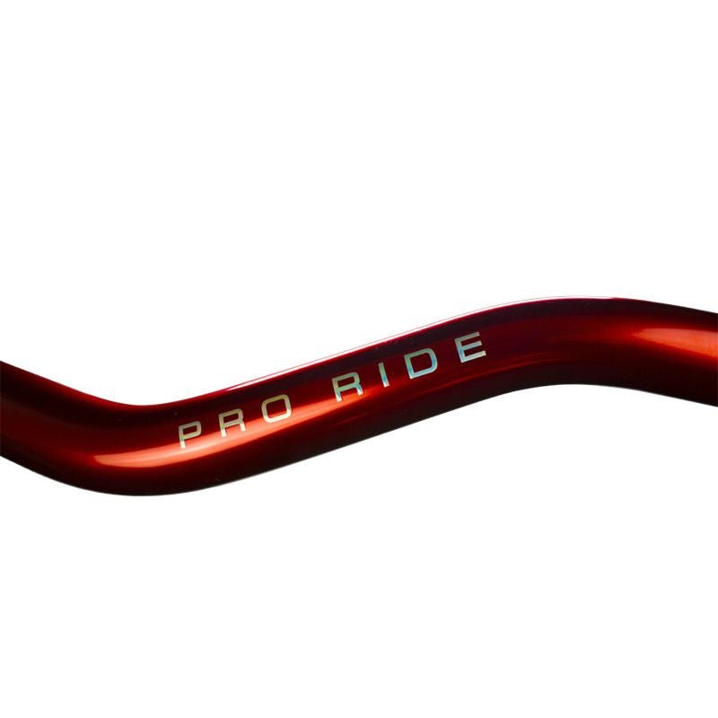 Guidon aluminium oversize 28,6 mm rouge – KRM Pro Ride avec mousse  - LE PRATIQUE DU MOTARD