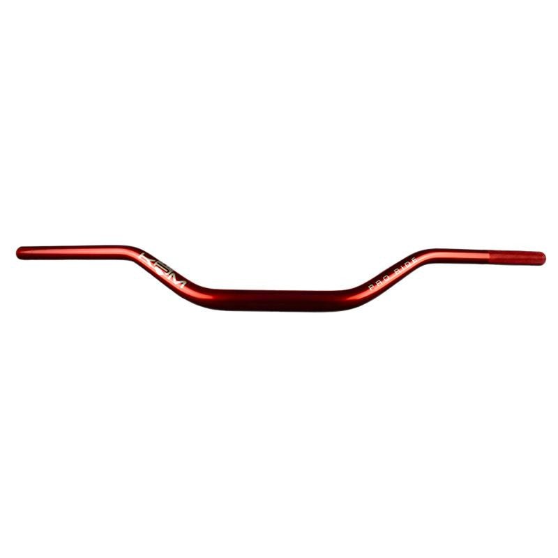 Guidon aluminium oversize 28,6 mm rouge – KRM Pro Ride avec mousse  - LE PRATIQUE DU MOTARD