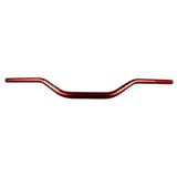 Guidon aluminium oversize 28,6 mm rouge – KRM Pro Ride avec mousse  - LE PRATIQUE DU MOTARD