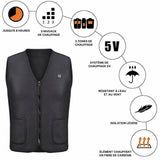 Gilet chauffant moto - UrbanHeat™ - LE PRATIQUE DU MOTARD