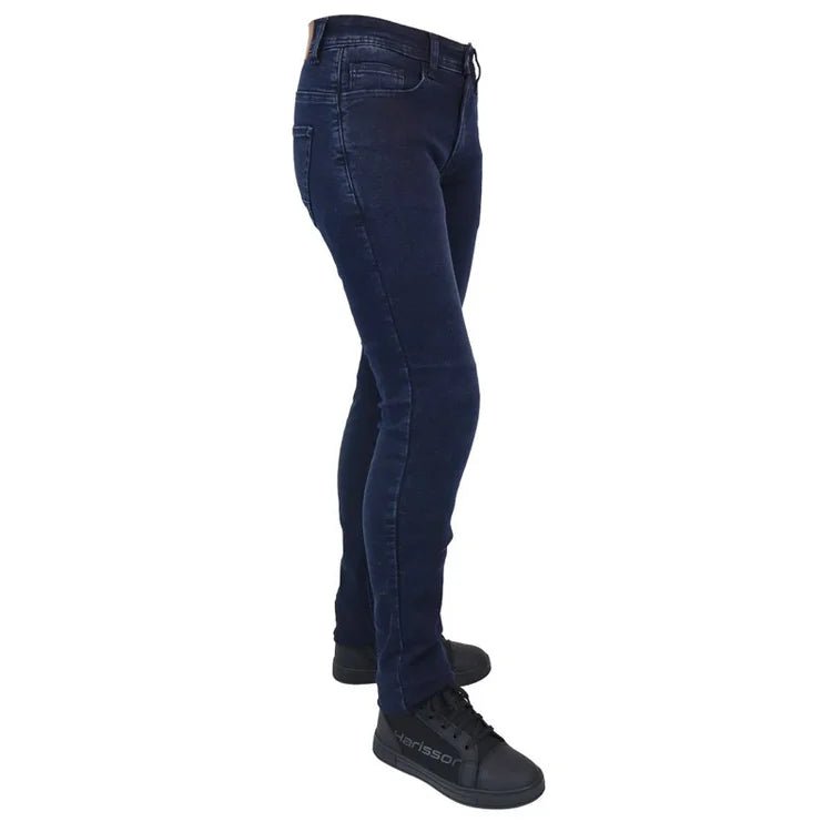 Pantalon Moto Femme en Jean PARKER™ - Homologué AA & Style Denim - LE PRATIQUE DU MOTARD