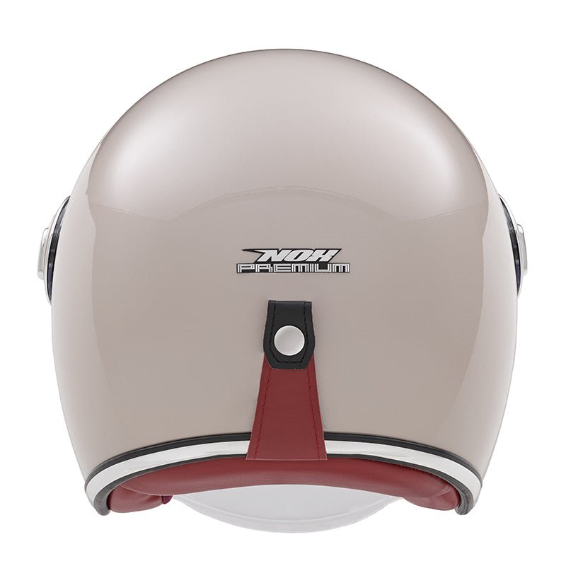 Casque Moto Jet Heritage Champagne Rose | NOX - LE PRATIQUE DU MOTARD
