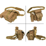 Sacoche de jambe militaire Tactique - LE PRATIQUE DU MOTARD