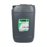 HUILE MOTEUR 4 TEMPS MINERVA MOTOCULTURE TURBO X 15W40 (25L) (100% FRANCE) - LE PRATIQUE DU MOTARD