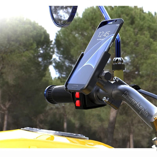 Support de Téléphone Moto Universel - DualTech - LE PRATIQUE DU MOTARD