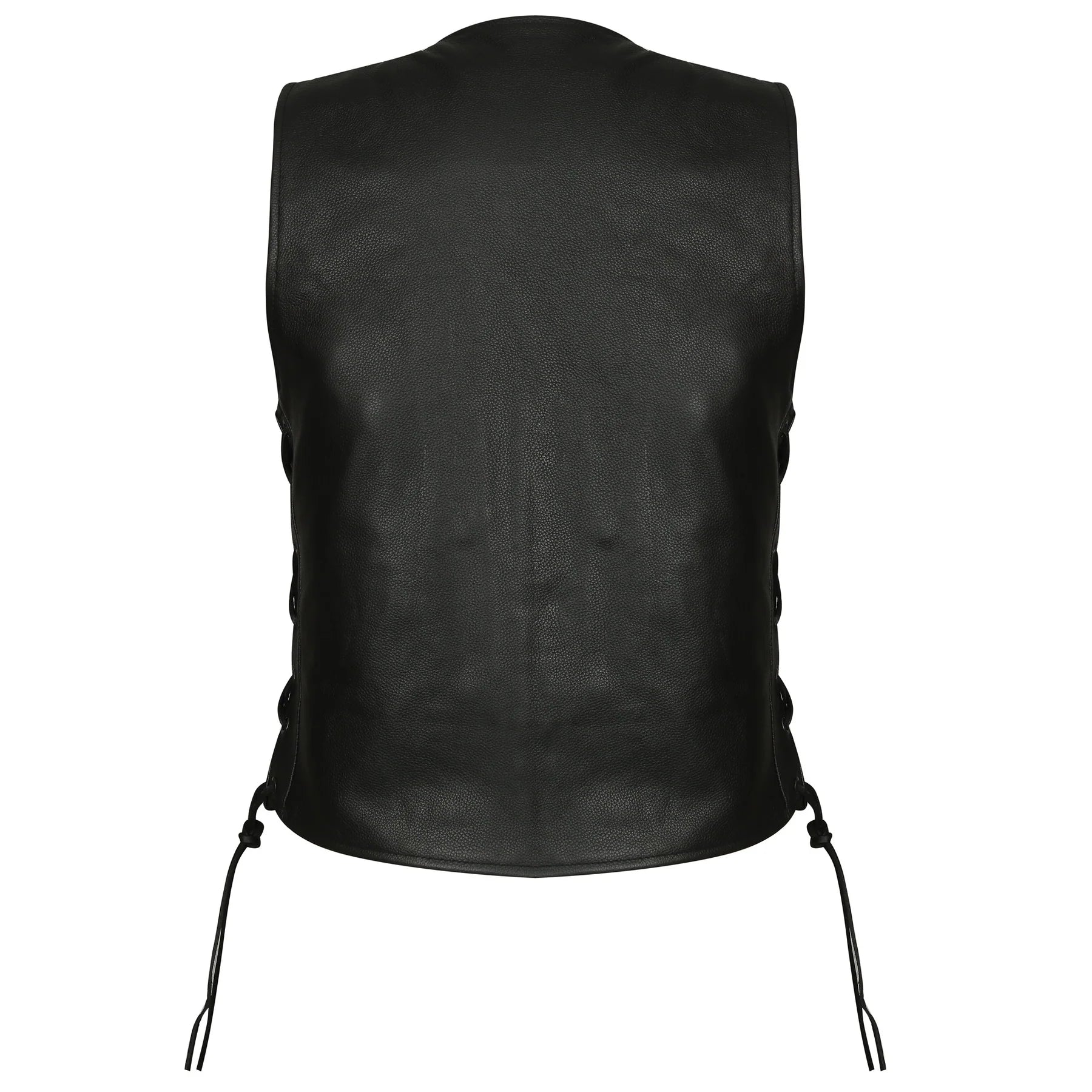 Gilet en cuir biker sans manche pour femme - LE PRATIQUE DU MOTARD
