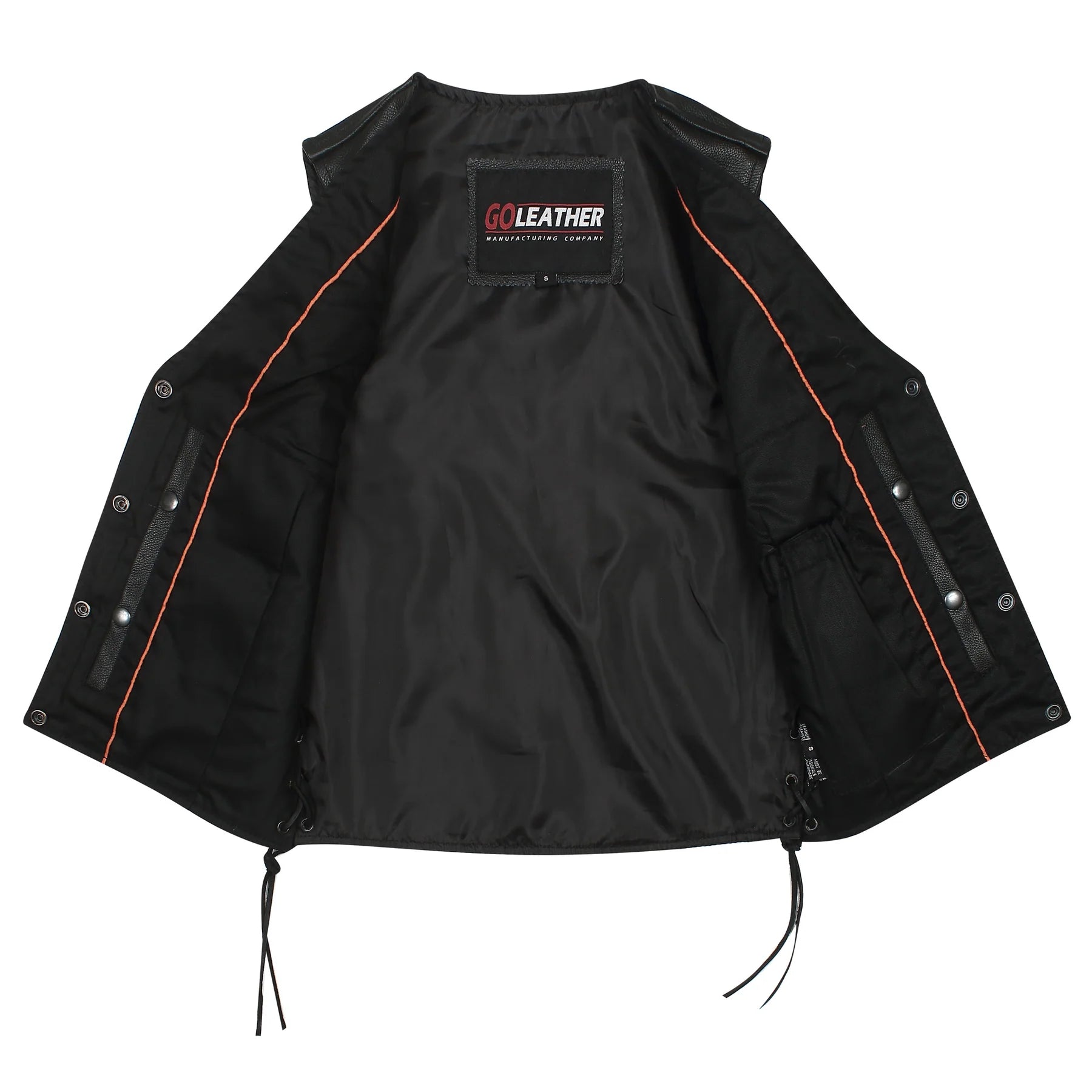 Gilet en cuir biker sans manche pour femme - LE PRATIQUE DU MOTARD