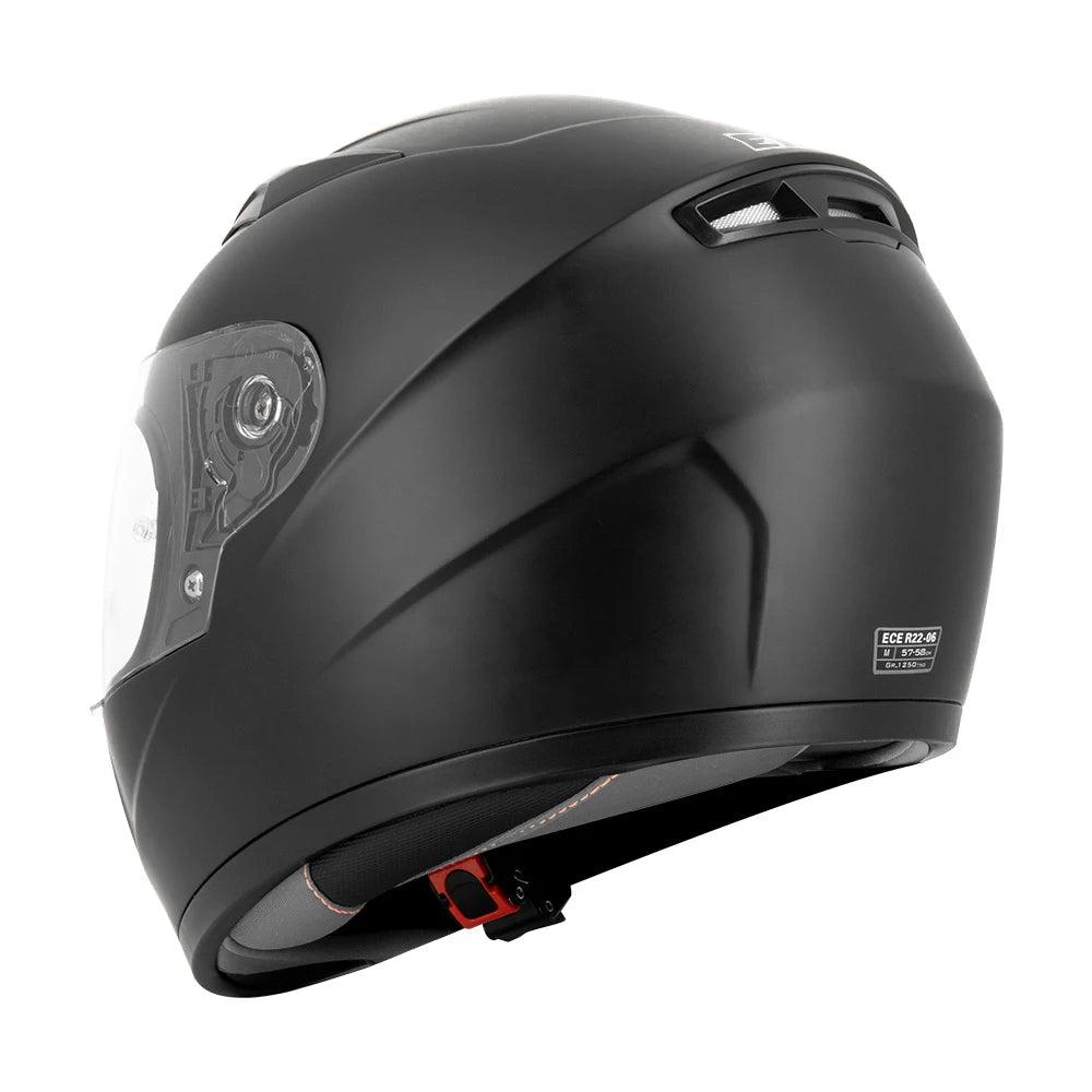 Casque intégral Moto Enfant | Noir mat - LE PRATIQUE DU MOTARD