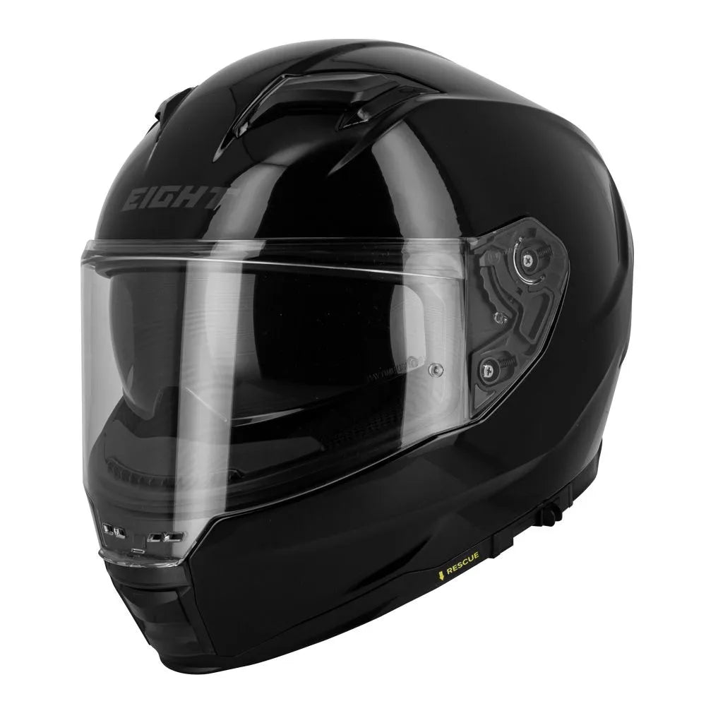Casque moto Intégral -S442 VENGE R Uni Noir Brillanc