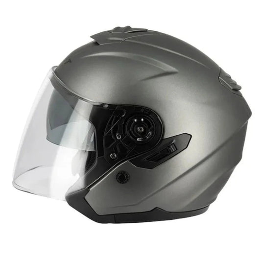 Casque moto Jet Fibre- S790 Titane