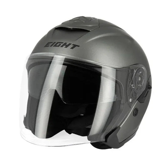Casque moto Jet Fibre- S790 Titane